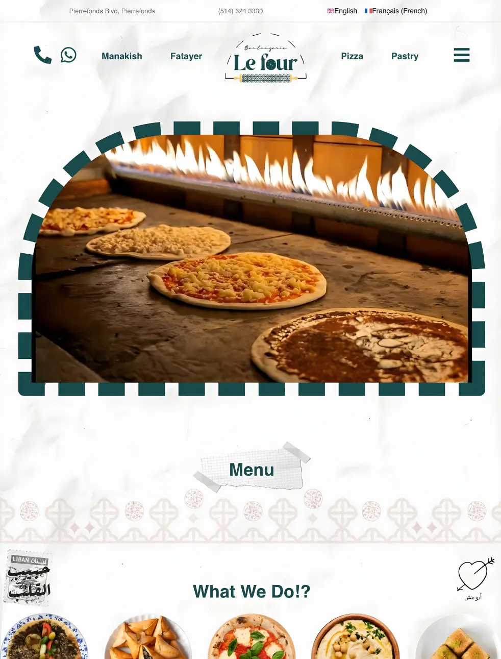 Le Four Montreal Website Design & Development